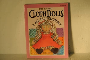 Easy to make cloth dolls, Jodie Davis, 1990 PB doll making book - Picture 1 of 5