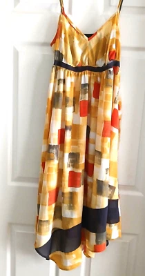 Vera Wang Vestido de Verano Mujer Amarillo Foto 1 de 4