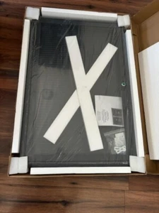 New Quartet Radius Lockable Letter Board  2' x 3' Key Included SKU- 2963LM - Picture 1 of 4