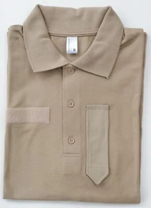 BH KAZ03 Polo, beige, khaki, TSCHAD Poloshirt, Austrian Army Polo-Shirt - Imagen 1 de 2