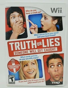 Truth or Lies (Nintendo Wii Wii U) SPIEL KOMPLETT mit HANDBUCH FAMILY FUN NIGHT PARTY - Bild 1 von 2