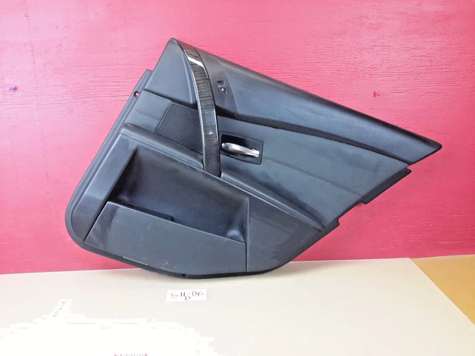 2004-2007 BMW E60 530i 525i 545i 550i  Interior Door Panel Trim Right Rear OEM Foto 1 de 4