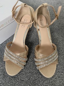 Quiz Gold Heels for Women for sale | eBay