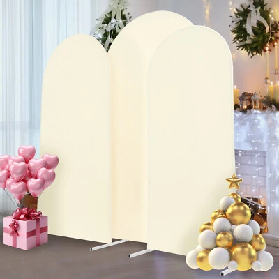 Soporte de telón de fondo de arco, soporte de arco de boda, buffets de dulces, mesas de postre, 3 piezas Foto 1 de 4