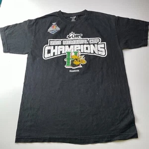 Reebok 2013 Memorial Cup Champions T Shirt Mens Size M Black Casual Style Sports - Imagen 1 de 12
