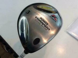 GOLF CLUBS FAIRWAY WOOD KASCO POWER TORNADO F 3W S-FLEX - Picture 1 of 4