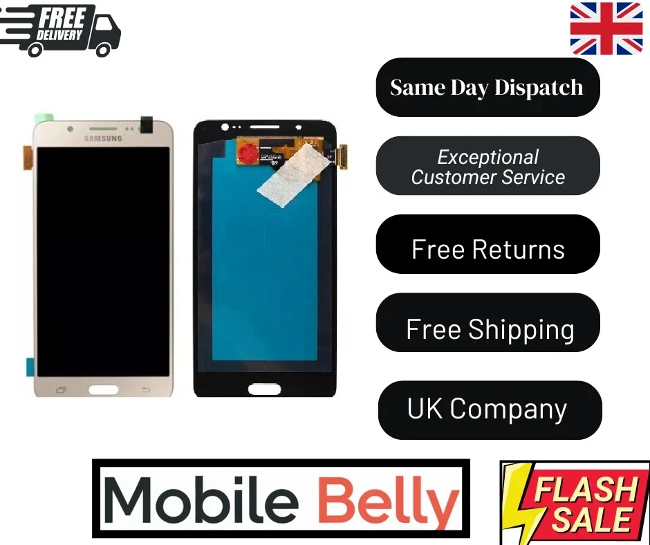 ?? Digitalizador de pantalla táctil pantalla LCD cambio de vidrio Samsung Galaxy J5 2016 J510-Reino Unido Foto 1 de 1