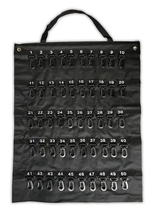 Estuche con llave rodante de almacenamiento de llaves de concesionario contiene 50 llaves estuche con llave enrollable - Imagen 1 de 7