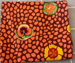 Kaffe Fassett GUINEA FLOWER BROWN GP59 fat quarter original issue    4 available - Picture 1 of 1