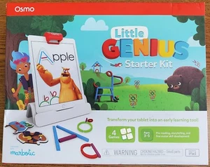 OSMO LITTLE GENIUS STARTER KIT FOR IPAD - 4 LEARNING GAMES - NEW SEALED - Picture 1 of 2