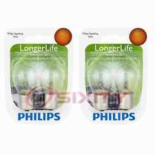 2 pc Philips Brake Light Bulbs for DeLorean DMC 12 1981-1983 Electrical yw