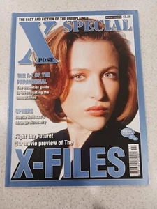 Xpose Magazine Special#3 1998 Xfiles Gillian Anderson David Duchovny UFO ALIENS - Picture 1 of 24