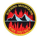 BURNING MOUNTAINS FIRE DISTRICT COLORADO CO Fire Patch EMS Rescue Public Safety
