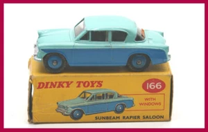 DINKY: 166 SUNBEAM RAPIER SALOON - ORIGINAL BOX - NEAR MINT - Picture 1 of 8