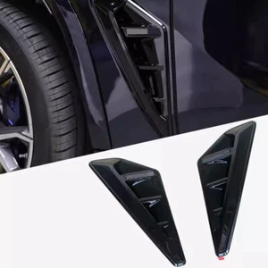 Side Vents Fits for BMW X5 G05 2019+ Modify to X5M Look Glossy Black 2PCS - Picture 1 of 8