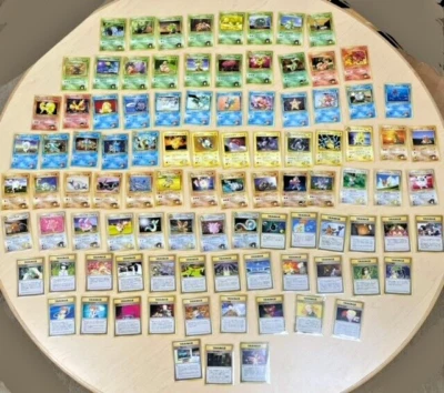 Pokemon Card Gym Heroes & Gym Challenge Japanese Sets (Complete/Near Complete) - Image 1 of 4
