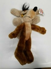 Vintage 1994 Looney Tunes Wile E Coyote Stuffed Animal Plush 12 inch