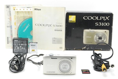 Nikon Coolpix S5100 Compact Digital Camera Warm Silver With Nikon Coolpix S5100 Compact Digital Camera Warm Silver With