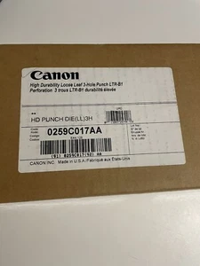 CANON High Durability Loose Leaf 3-Hole Punch (Round) LTR-B1 (0259C017AA) - Picture 1 of 5