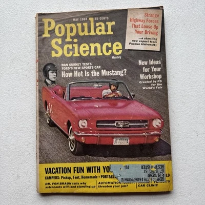 Popular Science Magazine May 1964 Vintage - Image 1 of 4