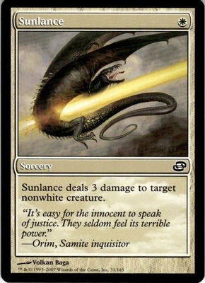 MTG Sunlance NEARMINT NM / Magic The Gathering : Planar Chaos - Image 1 of 2