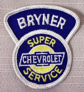 Bryner Chevrolet Uniform Patch - Picture 1 of 1