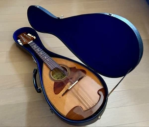 SUZUKI Mandolin No. 228 (Made in 1969) with case used from Japan - Picture 1 of 10