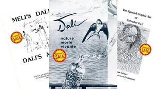 Three Vintage Salvador Dali Museum St Pete Catalogs - Clearance Priced - Imagen 1 de 4