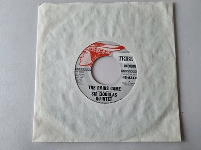 Sir Douglas Quintet - The Rains Came / Bacon Fat 7'' Vinyl US - Image 1 of 4