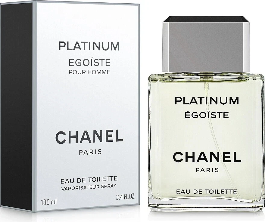 CHANEL EGOISTE PLATINIUM EDT 100 ml Spray NEW SEALED - image 1 of 1