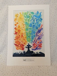 “STARTED BY A MOUSE” Shane Enoch D23 Expo 2024 Exclusive Sorcerer Mickey Print - Picture 1 of 18