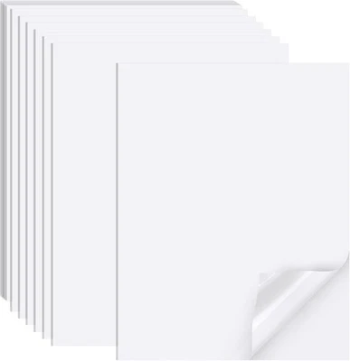 Printable Sticker Paper for Inkjet Printer, 40 Sheets 8.5" x11'' Matte Sticker P - Image 1 of 4