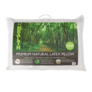 Eco Living Natural Medium Talalay Latex Pillow - Picture 1 of 6