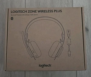 Auriculares Logitech Zone Wireless Plus negros - Imagen 1 de 4