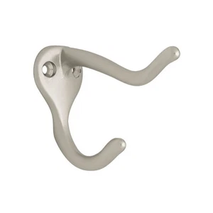 Heavy Duty (1-Pack) Coat and Hat Wall Hooks Double Hooks for Mounted Hanging ... - Bild 1 von 6