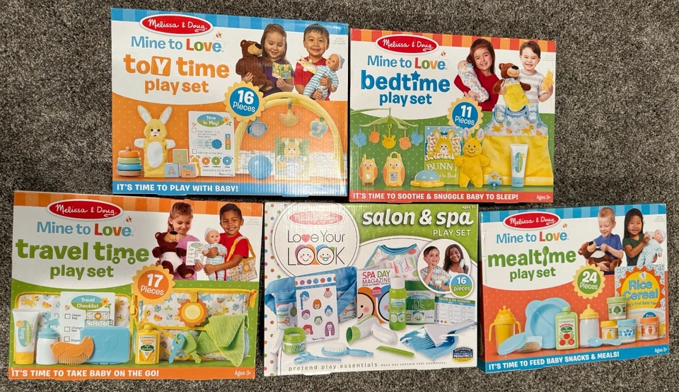 NUEVO Juego Melissa and Doug Mine to Love para Muñecas TÚ ELIGES y ELIGES Foto 1 de 1