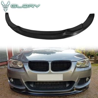 Fits 10-13 BMW E92 E93 3 Series 2-Door AK Style Front Bumper Lip Spoiler PU - Image 1 of 4