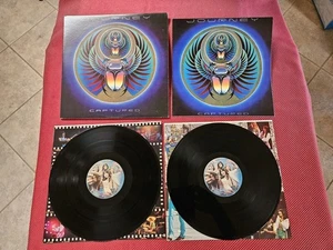 JOURNEY Captured COLUMBIA 2xLP + POSTER-VG+/EX - Imagen 1 de 4