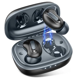 Sleep Earbuds, Mini ANC Wireless Earbuds Bluetooth 5.4 Headphones Deep Bass S... - Picture 1 of 9