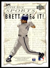 1992 Upper Deck George Brett Robin Yount Kansas City Royals #5