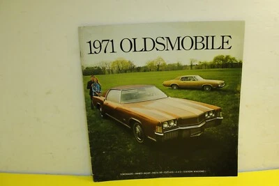 1971 Oldsmobile 40-страничный каталог брошюр 98 Delta 88 Toronado Cutlass - Изображение 1 из 4