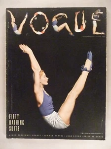 Vogue Magazin - 1. Juni 1940 ~~ kultiges Cover - Bild 1 von 6