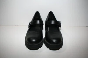 Madden NYC Chunky Mary Jane Lug Sole Platform Size 9 Classic Wednesday Goth - Picture 1 of 13