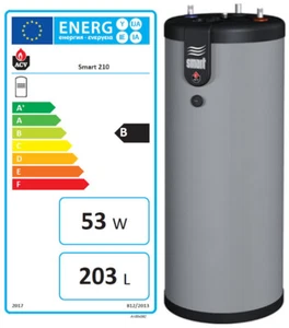 ACV Smart 210 784201 Doppelwand Warmwasserspeicher Edelstahl Farbe: dark grey - Bild 1 von 1