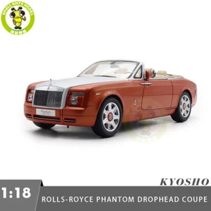 Modellino auto 1/18 Rolls-Royce Phantom Drophead Coupé Kyosho 08871P rosso pressofuso - Foto 1 di 21