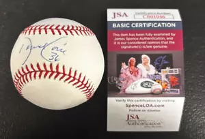 David Cone JSA baseball autografato autenticato CM 726 - Foto 1 di 4