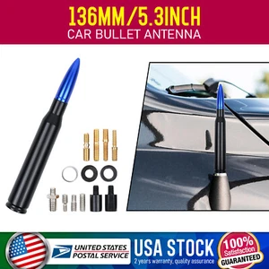 NEW 5.3 inch Bullet Antenna Mast For 2013-2023 Dodge Ram Truck 1500 OEM Quality - Picture 1 of 15
