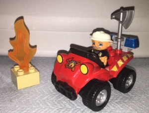 Lego Duplo Legoville Feuerwehrchef #5603 7 Stck. nicht mehr im Handel erhältlich 2008 - Bild 1 von 2