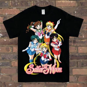 Sailor moon Cosplay Anime Manga T-Shirt Shirt Unterhemd Undershirt Baumwolle - Picture 1 of 2
