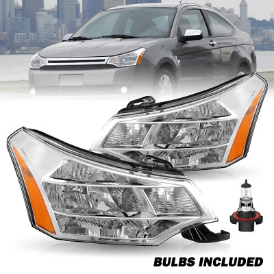 Faros de fábrica con bombillas L+R para Ford Focus S | SE | SES | SEL 2008-2011 Foto 1 de 4